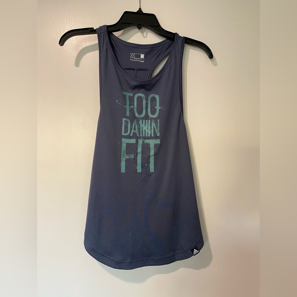 Adidas XS Climalite top